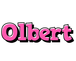 Olbert girlish logo