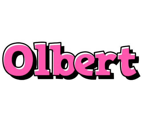 Olbert girlish logo