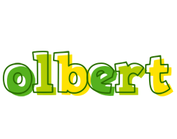 Olbert juice logo