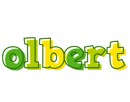Olbert juice logo