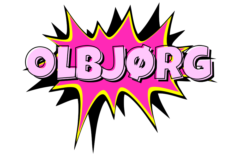 Olbjørg badabing logo