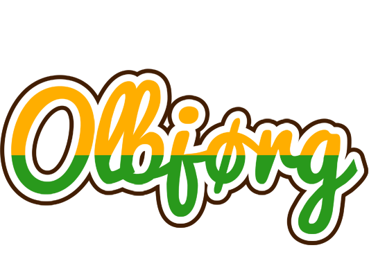Olbjørg banana logo