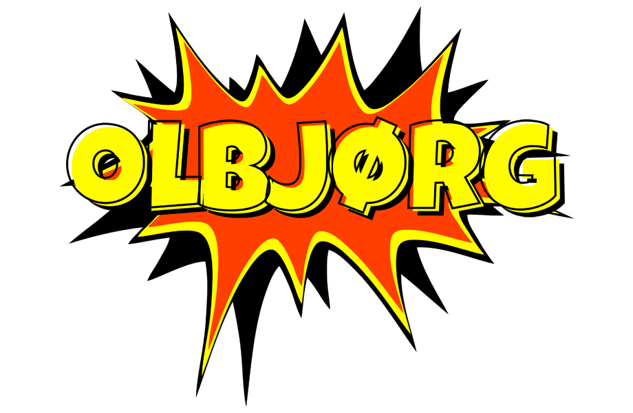 Olbjørg bazinga logo