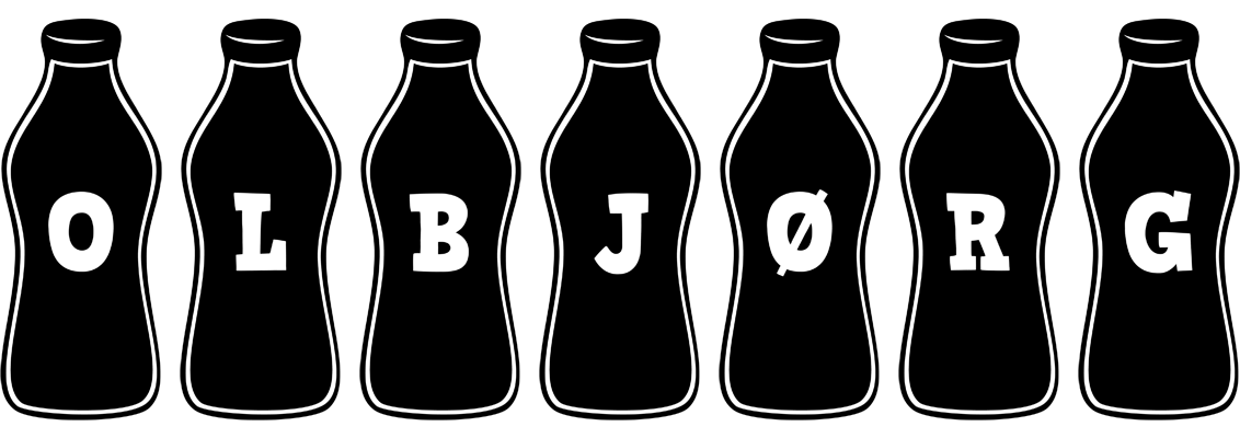 Olbjørg bottle logo