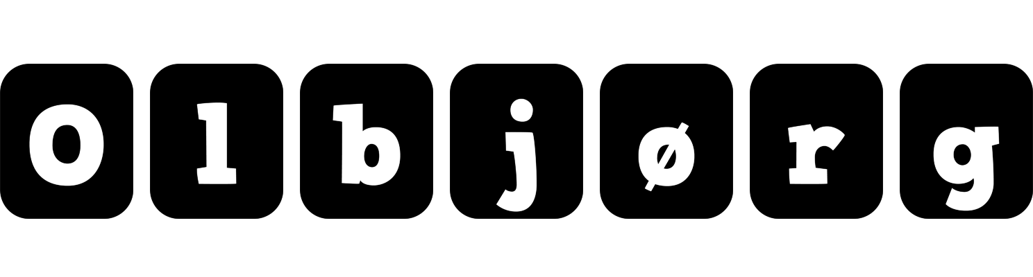 Olbjørg box logo