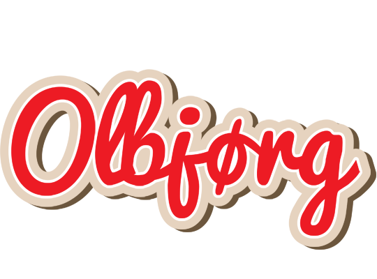 Olbjørg chocolate logo