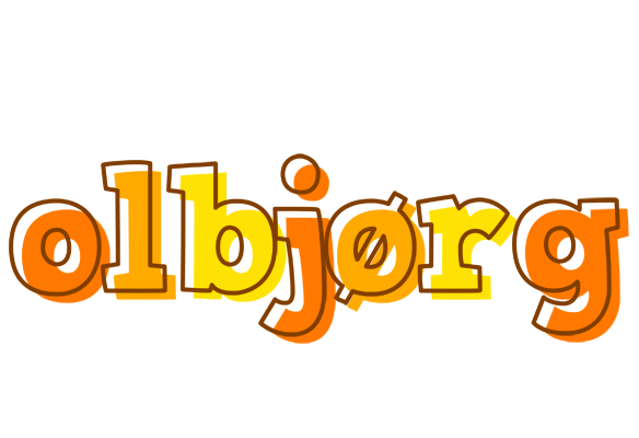 Olbjørg desert logo