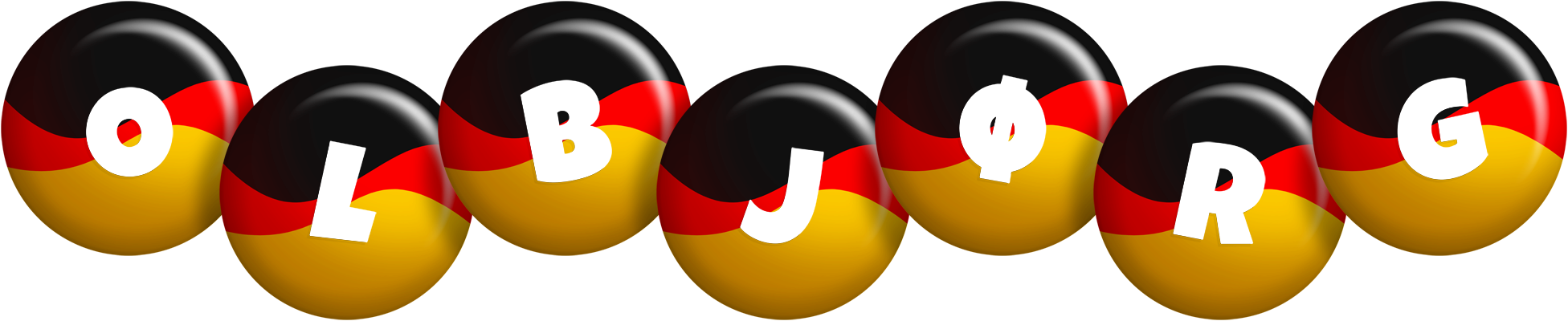 Olbjørg german logo