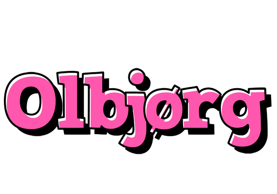 Olbjørg girlish logo