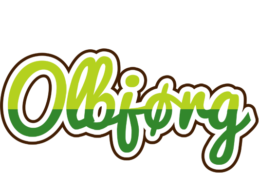 Olbjørg golfing logo