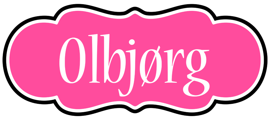 Olbjørg invitation logo