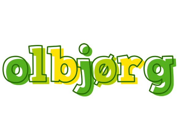 Olbjørg juice logo