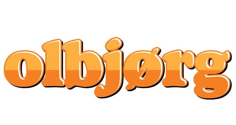 Olbjørg orange logo