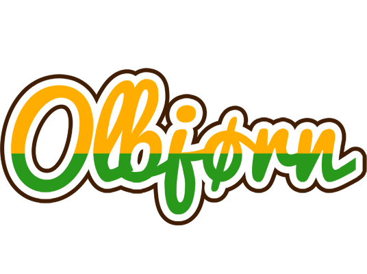 Olbjørn banana logo