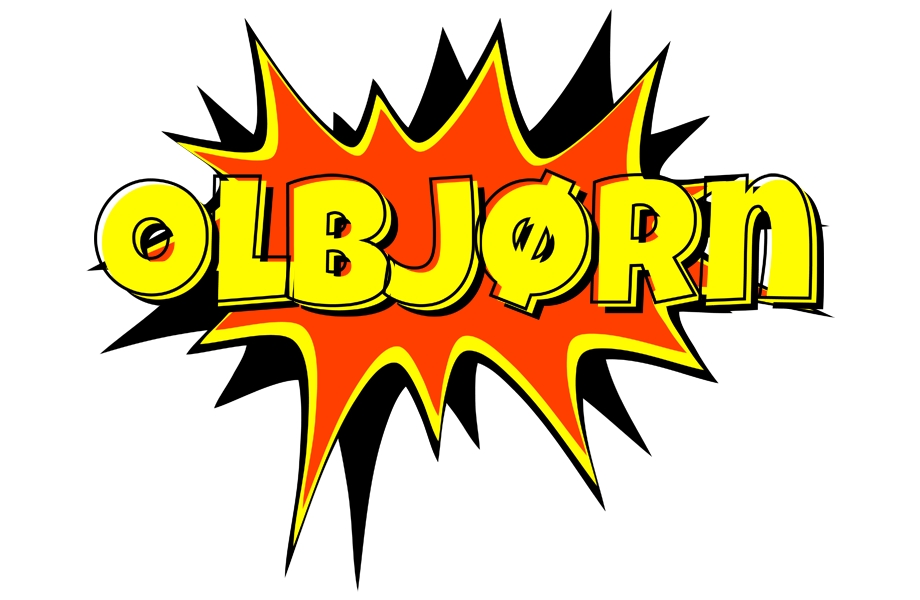 Olbjørn bazinga logo