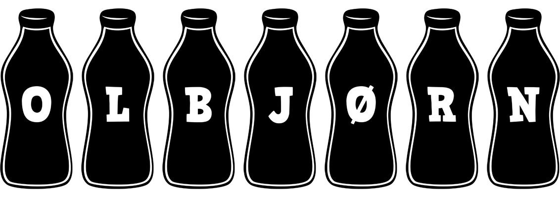 Olbjørn bottle logo