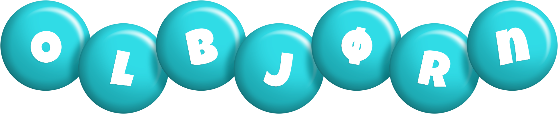 Olbjørn candy-azur logo