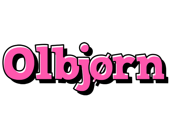 Olbjørn girlish logo