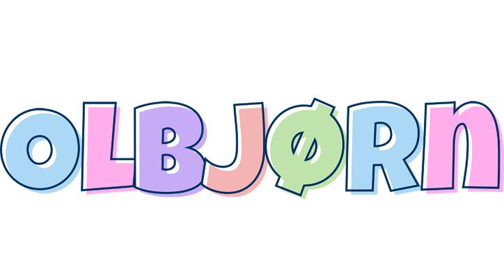 Olbjørn pastel logo