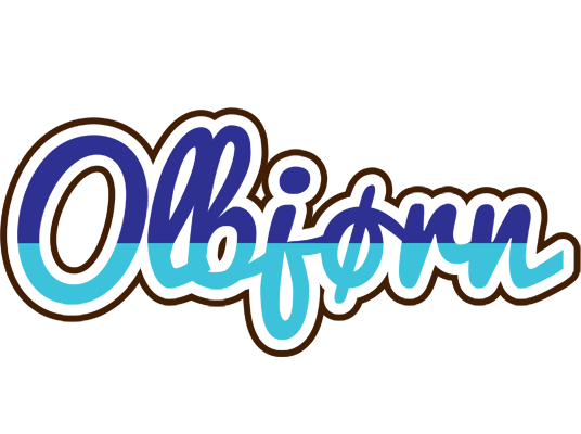 Olbjørn raining logo