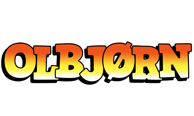 Olbjørn sunset logo