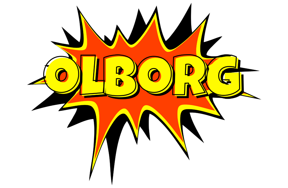 Olborg bazinga logo