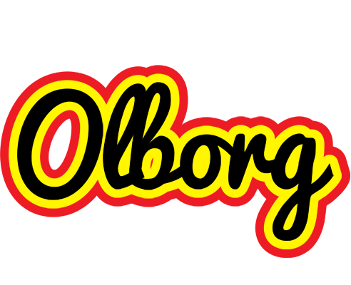 Olborg flaming logo
