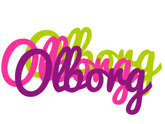 Olborg flowers logo