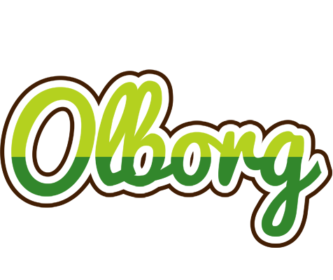 Olborg golfing logo