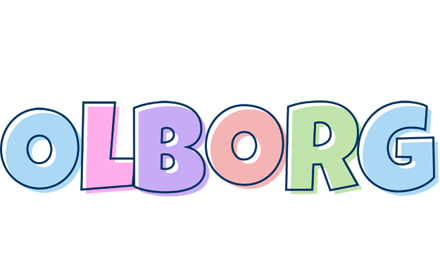 Olborg pastel logo