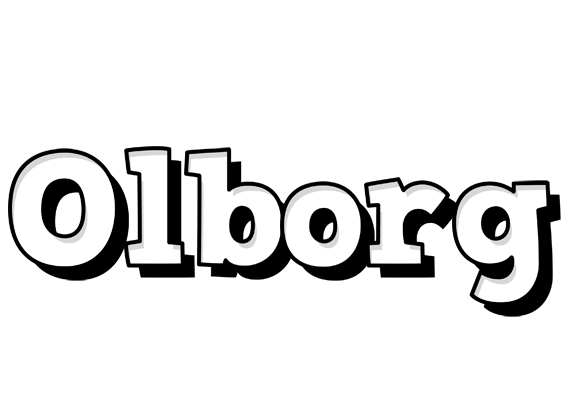 Olborg snowing logo