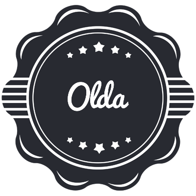 Olda badge logo