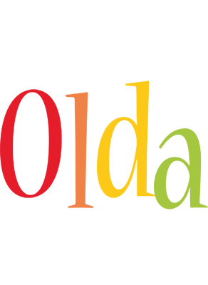 Olda birthday logo
