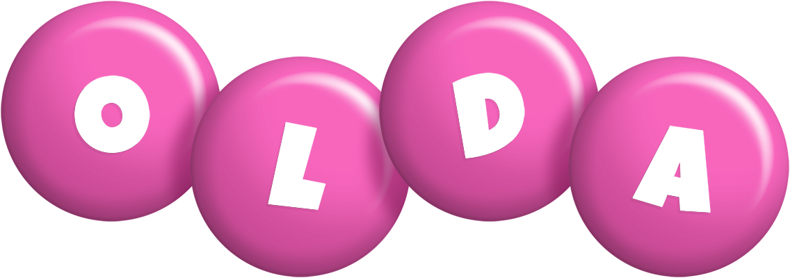 Olda candy-pink logo