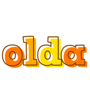 Olda desert logo
