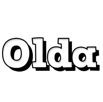 Olda snowing logo