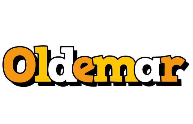 Oldemar cartoon logo