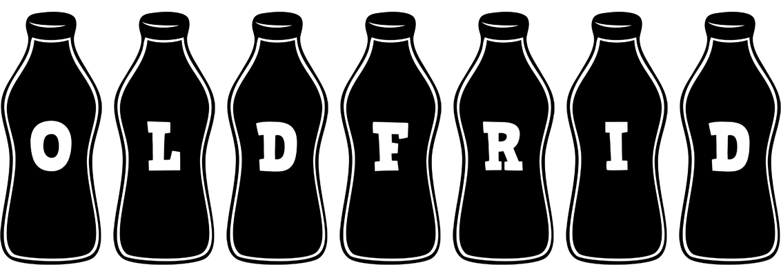 Oldfrid bottle logo