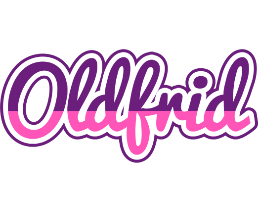 Oldfrid cheerful logo