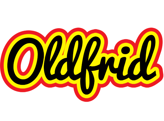 Oldfrid flaming logo