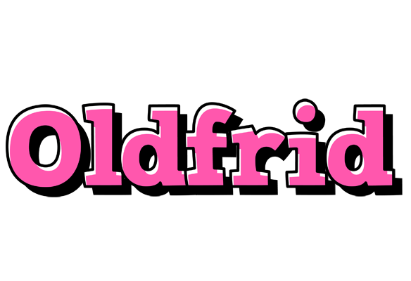 Oldfrid girlish logo