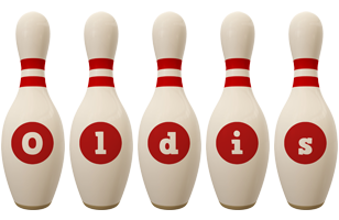 Oldis bowling-pin logo