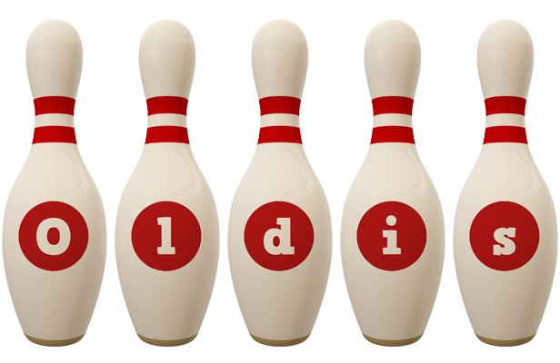 Oldis bowling-pin logo