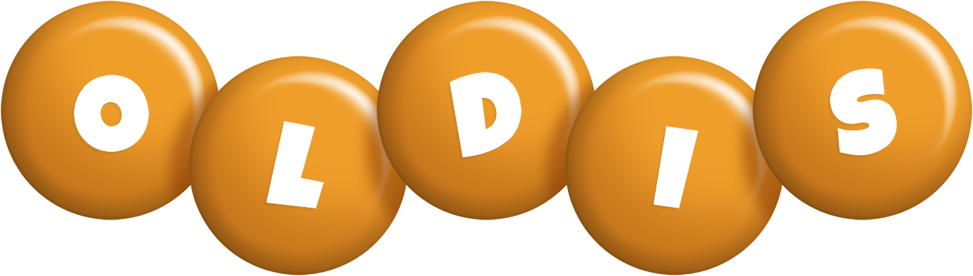 Oldis candy-orange logo