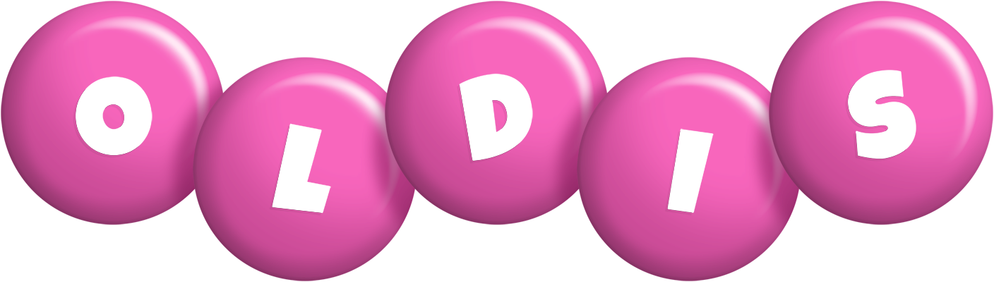 Oldis candy-pink logo