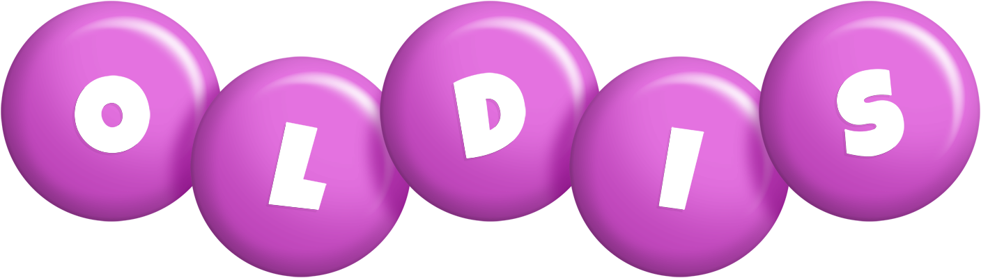 Oldis candy-purple logo