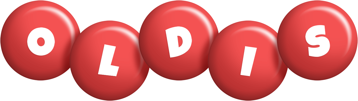 Oldis candy-red logo