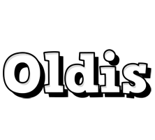 Oldis snowing logo