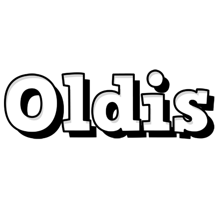 Oldis snowing logo