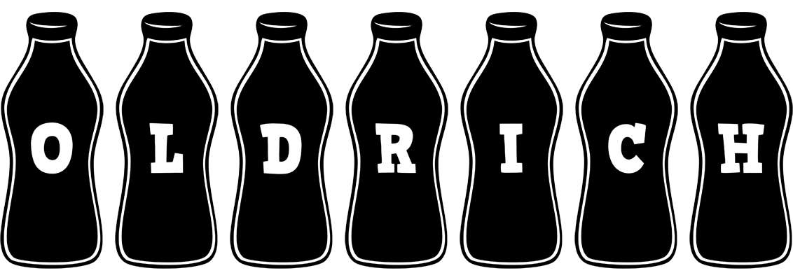 Oldrich bottle logo